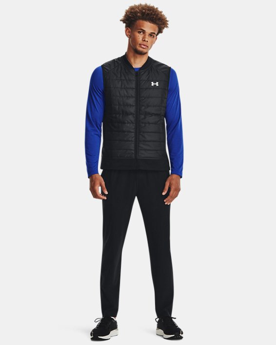 Men's UA Launch Insulated Vest, Black, pdpMainDesktop image number 2